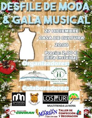 Desfile de Moda & Gala Solidaria en Malpartida de Cáceres