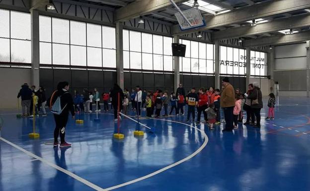 En la Escuela de Navidad están participando un total de 75 niños