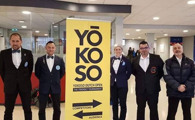 El malpartideño Diego Ignacio Rodríguez ha conseguido lucir la Pajarita de Wako