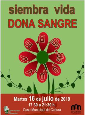 Recogida de sangre en la Casa de Cultura