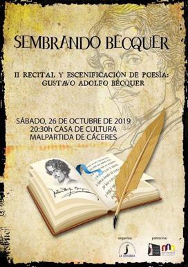 La Siembra estrena 'Sembrando Bécquer', un nuevo proyecto que mezcla teatro, poesía y música, de la mano del joven director Juan Saúl Salomón Plata
