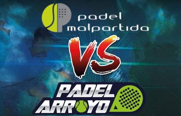 Pádel Malpartida y Pádel Arroyo se medirán mañana en la I Copa Malpartida de Pádel