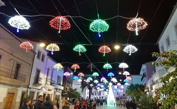 Malpartida de Cáceres se viste de Navidad