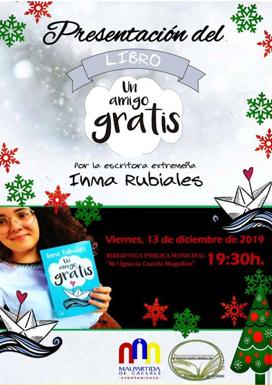 Presentación del libro 'Un amigo gratis'