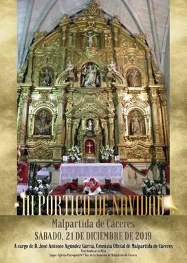La Iglesia de Ntra. Sra. de la Asunción acoge el III Pórtico de Navidad