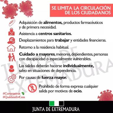 Limitación de circulación a los ciudadanos