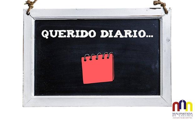 La nueva actividad propuesta para los más pequeños consiste en elaborar un diario