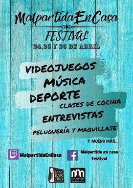 Programa del festival 'Malpartida En Casa'