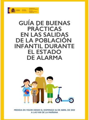 Normas para la salida de los menores a la calle