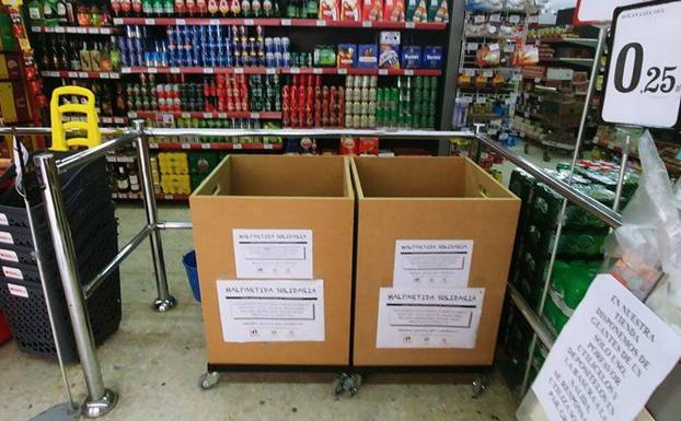 Da comienzo la recogida de alimentos 'Malpartida Solidaria'