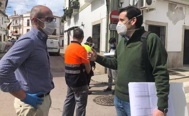 Comienzan las obras de peatonalización y ampliación del colector en calle Pintores
