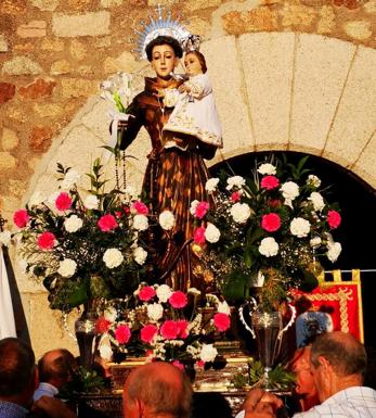 Malpartida celebra la festividad de San Antonio de Padua