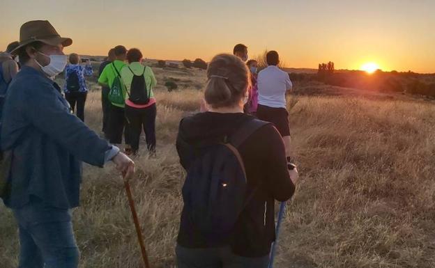 30 personas participaron en la ruta organizada por el Centro de Vías Pecuarias