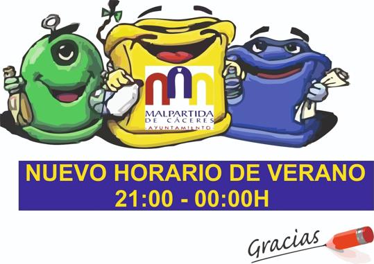 Comienza el horario de verano para tirar la basura, de 21.00 a 00.00 horas