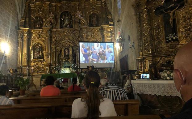 Homenaje a Manuel Rico Jorge de sus compañeros de la televisión