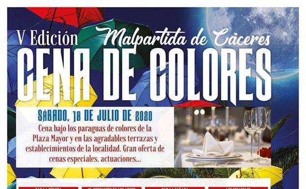 El sábado se celebra la V edición de la Cena de Colores