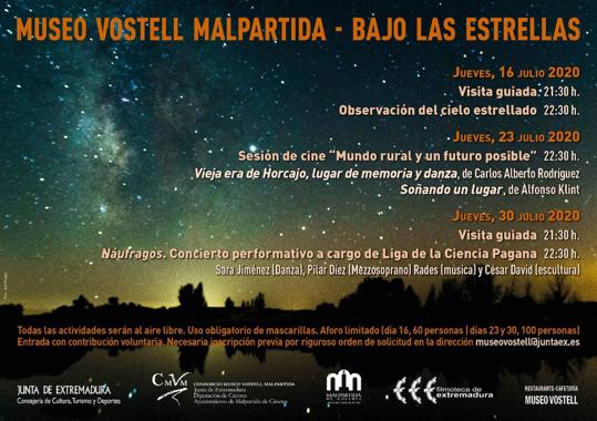 Una doble sesión de cine al aire libre para el segundo jueves de 'Museo Vostell Malpartida. Bajo las estrellas'