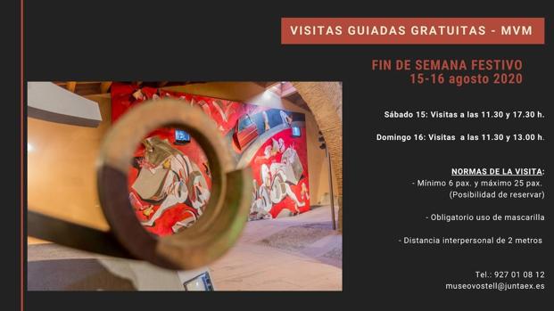 El Museo Vostell Malpartida ofrece visitas gratuitas guiadas los días 15 y 16 de agosto
