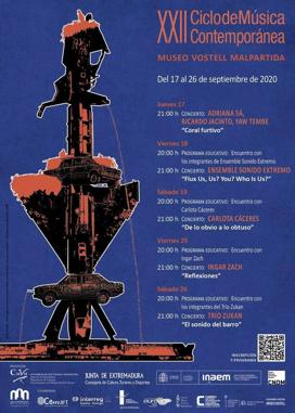 Hoy comienza la XXII edición del Ciclo de Música Contemporánea del MVM