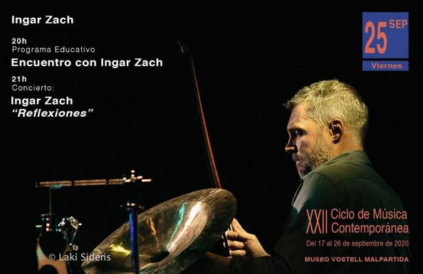 El XXII Ciclo de Música Contemporánea continúa mañana con la cita con Ingar Zach