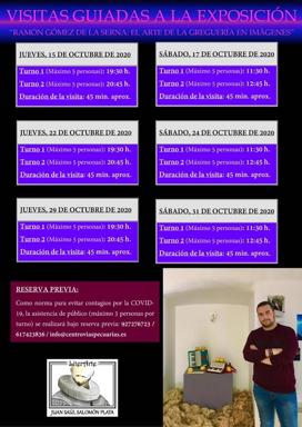 Vuelven a realizarse visitas guiadas a la exposición 'Ramón Gómez de la Serna: El arte de la greguería en imágenes'