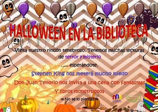 La biblioteca malpartideña invita a disfrutar de Halloween en casa con un buen libro