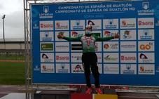 Juan Vicente Izquierdo, campeón de España en Duatlón MD en Soria