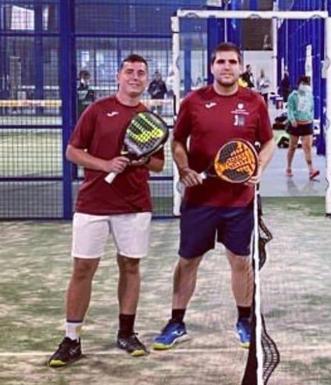 Los jugadores de Pádel Malpartida Ismael Plano y Miguel Ángel Plata estarán en el Campeonato de España de Pádel