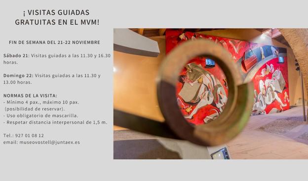 Visitas guiadas gratuitas en el Museo Vostell Malpartida