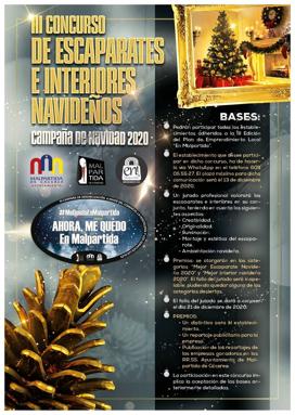 El Ayuntamiento organiza el III Concurso de Escaparates e Interiores Navideños