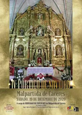 IV Pórtico de Navidad en la Iglesia Parroquial Ntra. Sra. de la Asunción de Malpartida de Cáceres