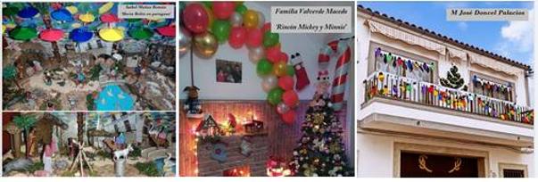 Isabel Muñoz, la familia Valverde Macedo y M. José Doncel han sido los ganadores del concurso de belenes, árboles y fachadas navideñas