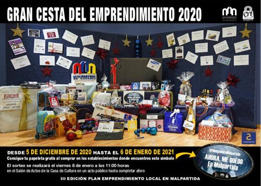 Últimos días para participar en el sorteo de la Gran Cesta del Emprendimiento