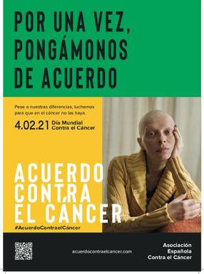 Alfredo Aguilera, alcalde de Malpartida de Cáceres, recuerda hoy, 4 de febrero, a todos los que se encuentran luchando contra el cáncer