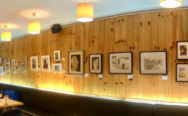 Carmina Santos y Víctor González presentan su nueva exposición 'Reencuentros'
