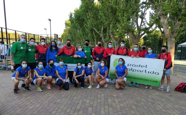 Pádel Malpartida estuvo presente por primera vez en su historia en el Campeonato de España por Equipos