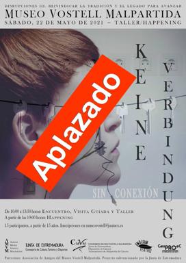 Aplazado el taller 'Keine Verbindung (Sin conexión)'