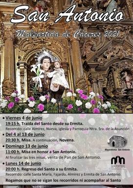 El viernes comienzan los actos en honor a San Antonio