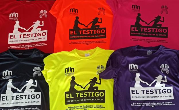El Club de Atletismo Los Barruecos venderá camisetas del Testigo Solidario en el mercadillo local