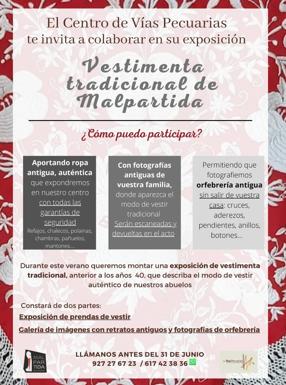 Últimos días para participar en la exposición obre vestimenta tradicional
