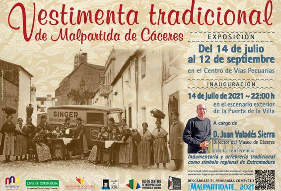 Inauguración de la exposición Vestimenta Tradicional de Malpartida de Cáceres