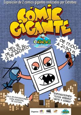 Extreveo expone dos cómics gigantes dentro de las Jornadas Imagynacómic