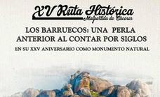 La ruta histórica de este año celebrará el XXV aniversario de Los Barruecos como monumento natural