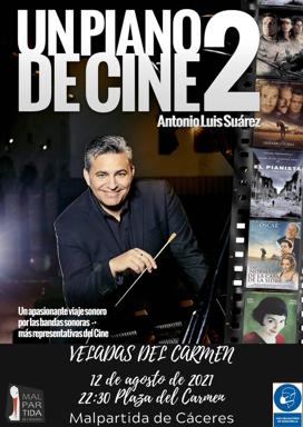 'Un piano de cine' da comienzo a las Veladas del Carmen