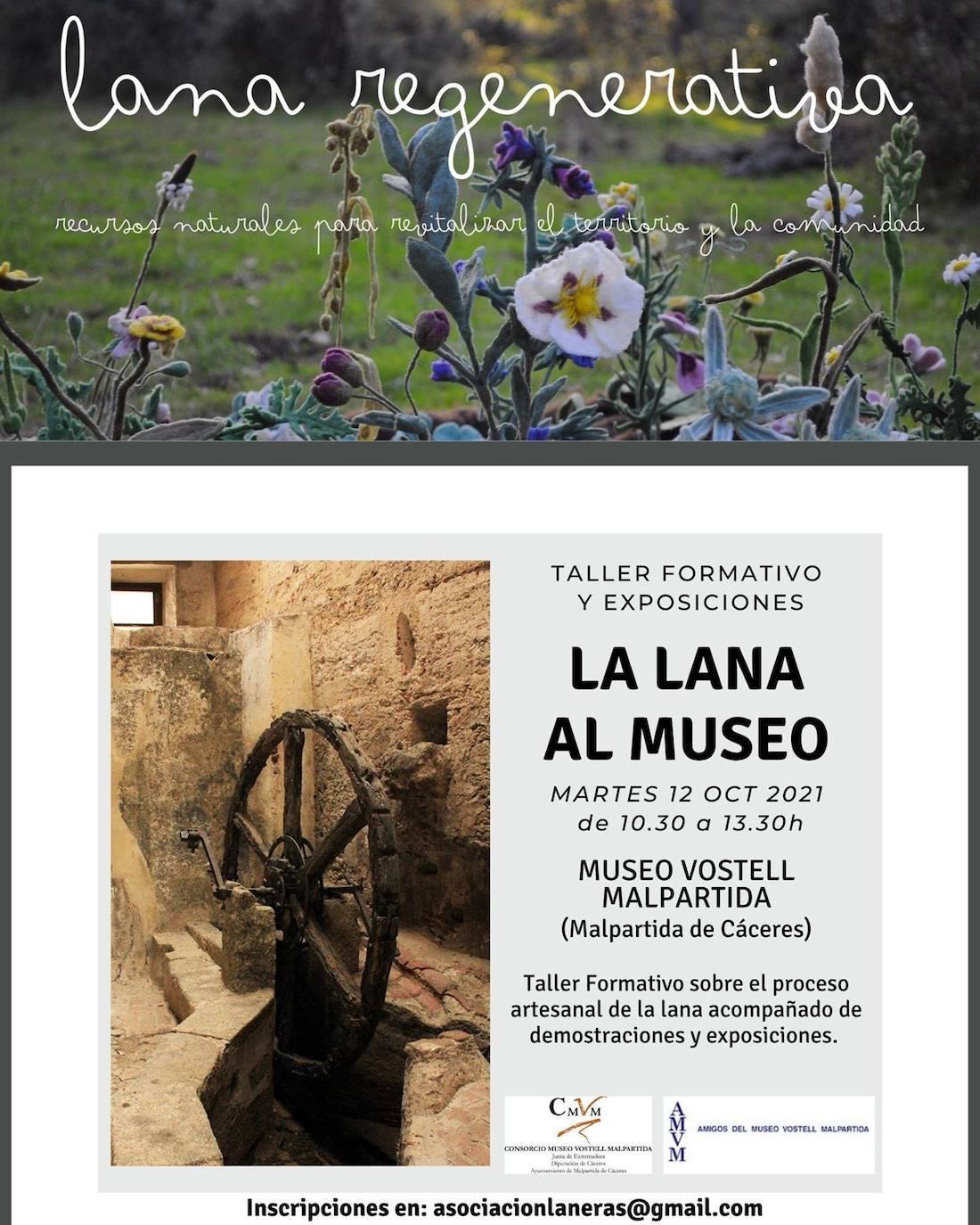 El Vostell acoge el taller formativo y la exposición 'La Lana al Museo'