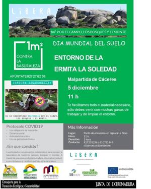 El Centro de Interpretación organiza un encuentro para limpiar el entorno de la ermita de La Soledad