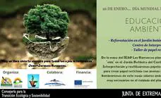 El Centro de Interpretación y el IESO Los Barruecos revitalizarán el Jardín Botánico por el Día Mundial de la Educación Ambiental
