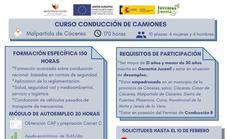 Malpartida de Cáceres acoge un curso de Conducción de Camiones