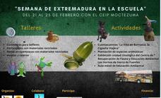 El Centro de Interpretación celebra la Semana de Extremadura en la Escuela con el CEIP Moctezuma