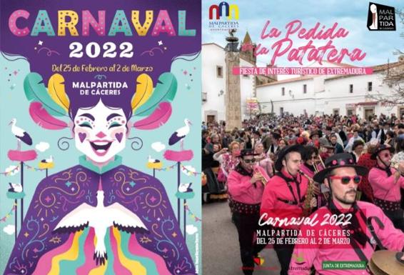 Malpartida de Cáceres disfruta de un nutrido programa de Carnavales